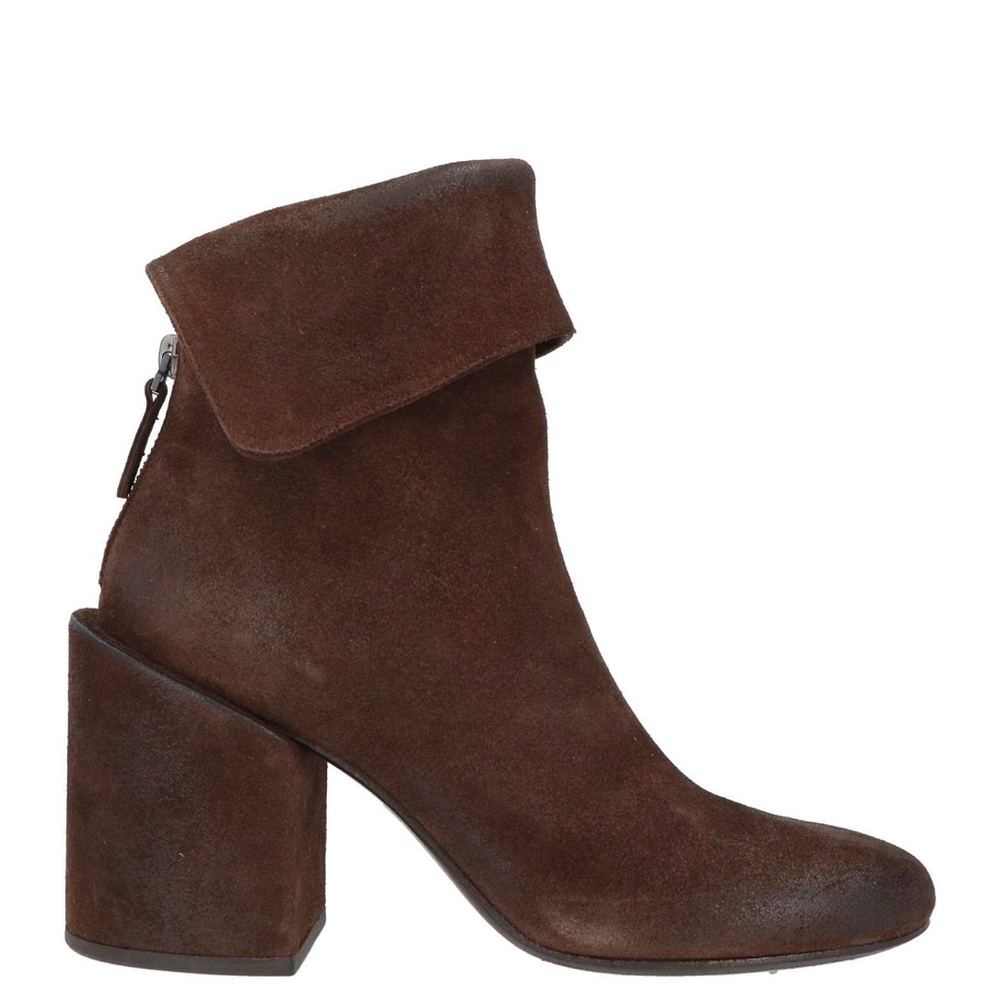 Marsell chocolate brown suede ankle boots sz 8.5 $900 gorgeous!!